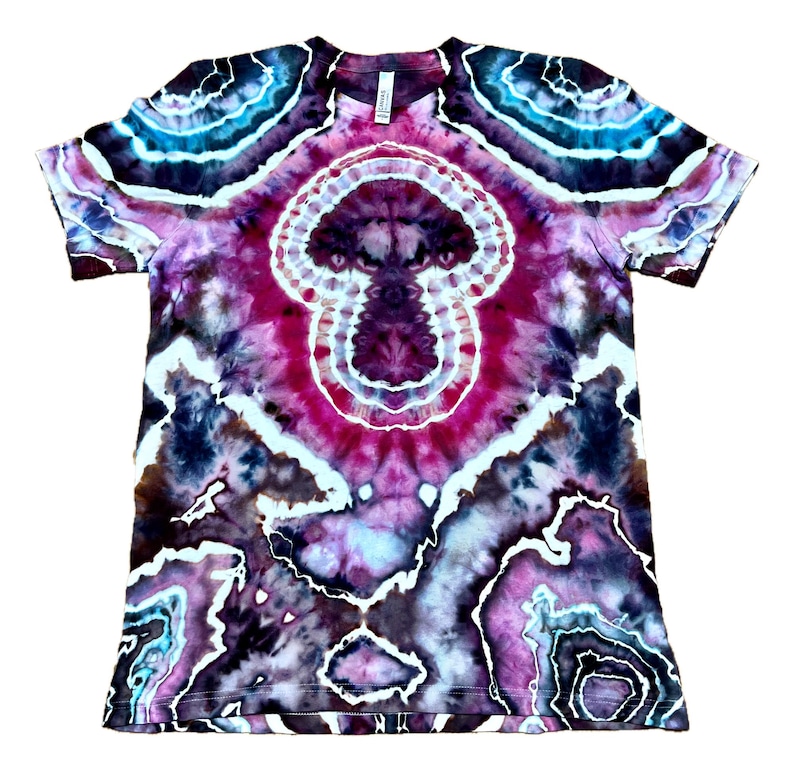Amethyst Mushroom — hand-dyed short sleeve