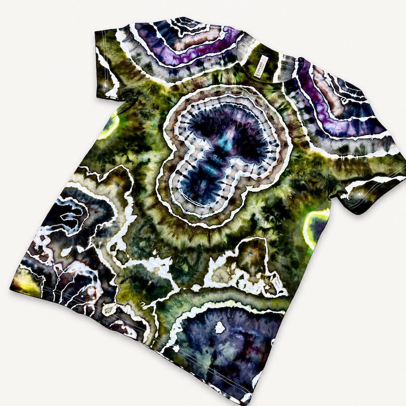 Geode Mushroom — hand-dyed short sleeve