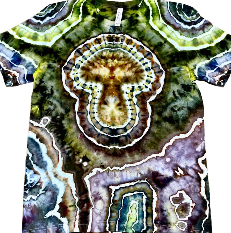 Woodland Mushroom — hand-dyed short sleeve