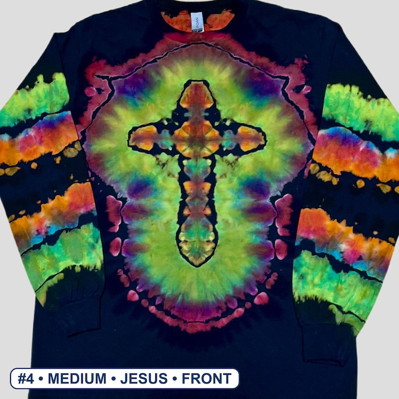 Faith & Grace Reverse Dye — hand-dyed long sleeve